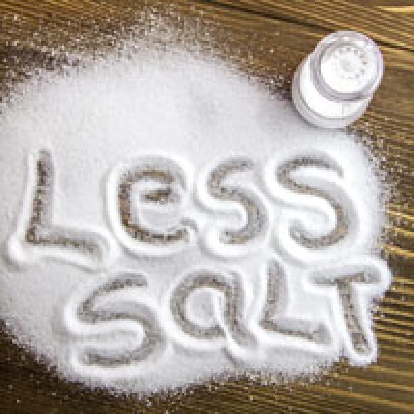 less salt